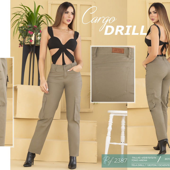 Ref: 2387 Pantalón Dama Cargo