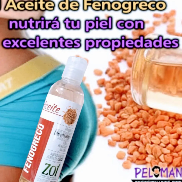 Super combo dos aceites de fenogreco  X 250 ml c/u