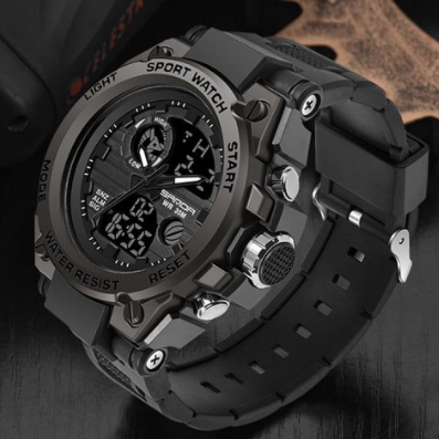 COMBO RELOJ TACTICO MILITAR SOLDIER  + AUDIFONOS M10 [EL MÁS RESISTENTE DEL MUNDO]