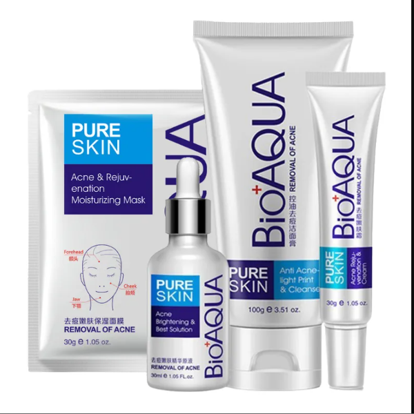 KIT ANTI ACNE BIOAQUA[PAGO CONTRA ENTREGA!]